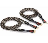 1,50m viablue SC-4 Bi Wire Con Terminales 1,5m (1Paar)