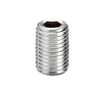 1-50PCS M1.6 M2 .5 M3 M4 M5 M6 M8 M10 DIN913 Acero Inoxidable 304 Tornillo Prisionero Hexagonal De Cabeza Plana Sin(12mm,M5 50pcs)