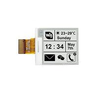 1.54inch E-Ink Raw Display Panel Compatible con Raspberry Pi 200x200 con Controlador Integrado Comunicando Vía Interfaz SPI