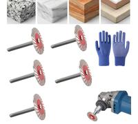 1.57" Diamond Saw Blades Set, Precision Stone Cutting Made Easy, 40mm Multi-Functional Professional Mini Cutting Blade Set, for Granite,Marble,Sandstone, Mini Diamond Blade for Grinder