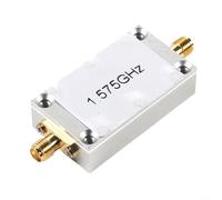 1 575GHz paso de banda Oscillograph GPS posicionamiento por satélite para interfaz SMA Filtro de señal de onda acústica Carcasa de aluminio 50 ohmios 25M Banda de paso menos de 3dB pérdida 0 2W
