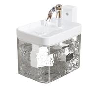 1.5l Water Fountain For Cats, Pet Water Dispenser, Automatic Cat Water Fountain, Pet Hydration Station, Pets Silent Pump Water Fountain Large-Capacity Wireless Sensing Improved Hydration For Cats, Dog