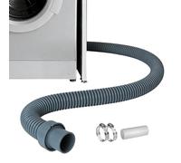 1.5m Washing Machine Drain Hose, Universal Drain Hose Extension, 1 Meter Discharge Pipe Kit | With Clamp And Connector Flexible Portable Washing Machine Hoses For Sink, Laundry Cleaner