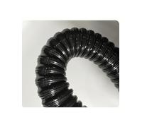 1.5mm Thick PU Hose, Retractable 42mm Inner Diameter Dust Collection Hose, Black Flexible Tube for Efficient Dust Removal(1200x4.2cmx1.5mm)