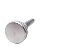 1/5pc M2 .5 M3 M4 M5 M6 M8 M10 de acero inoxidable pared cortina vidrio tornillo ajuste perno mano apretar pulgar GB834(5mm,2pcs M2)