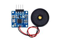 1~5PCS 5V Película piezoeléctrica Sensor de vibración Módulo de interruptor Salida de nivel TTL(10PCS Knob module)