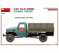 1,5t 4x4 G506 Camión De Carga Miniart 1:35 Kit Modelo Plástico
