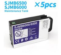 1-6 C33S021501 Caja de mantenimiento Tanque de tinta de desecho Compatible con Colorworks CW-C6000 CW-C6030 CW-C6500 CW-C6530 Reemplazo de impresoras para modelos SJMB6000 SJMB6500(SJMB6500 6000 5pcs)