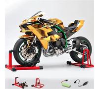 1:6 para Kawasaki para Ninja H2R Aleación Metal Diecast Motocicleta Modelo Coche Deportes Al Aire Libre Clásico Sentimiento Colección Regalos Navideños