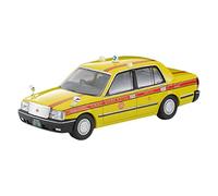 1 64 Apto para TLV-N219d Toyota Crown Taxi Aleación Simulación Coche Modelo Colección Regalo Pantalla Hobby Car Miniaturas De Automoción