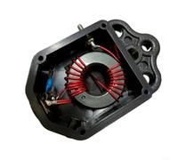1:64 EFHW Antena Balun 1-30MHz 100W PEP Transformador de impedancia con carcasa de acero inoxidable 304 y encapsulación epoxi para aplicaciones de radio jamón de media onda de alimentación final Negro