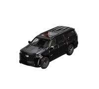 1:64 Escalade ESV 2023 Colección De Modelos De Coches De Aleación Adornos Decorativos para Vehículos Exquisita Artesanía Decoración(Black)