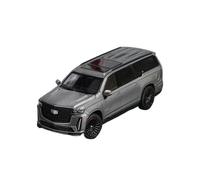 1:64 Escalade ESV 2023 Colección De Modelos De Coches De Aleación Adornos Decorativos para Vehículos Exquisita Artesanía Decoración(Gray)