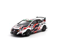 1 64 For Honda Civic Type R FK2 Super Taikyu # 97 Modelo De Coche Colección De Adultos Regalo Coche De Juguete Miniaturas De Automoción