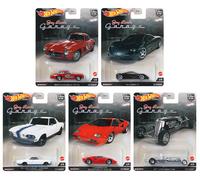 1:64 Jay Leno's Garage Set 5 Modelos Premium Hot Wheels FPY86 - 978N