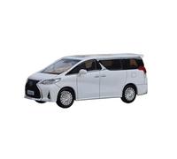1:64 Lexus LM300H Nanny Car - Modelo de aleación fundida a presión colección decoración estática exhibición(White)