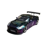 1:64 Nissan GTR R35 Rocket - Coche en Miniatura estático de Metal Fundido a presión