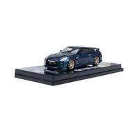 1:64 Nissan GTR R35 T-Spec Modelo De Coche De Aleación Color Morado Medianoche Colección De Adornos para Adultos Exquisita Artesanía Decoración