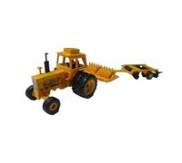 1:64 para 21456 Tractor Amarillo Universal De Aleación Modelo Coleccionable Nostálgico Recuerdo Exhibición