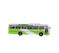 1:64 para Autobús De Pasajeros Azul O Verde Blanco Dd6112 Modelo De Coche De Colección(Green)