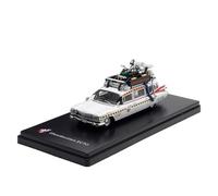 1 64 para Cabilloc Miller Ecto-1 Diecast Juguetes Modelos De Auto Miniatura Hobby Coleccionables Regalos