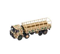 1:64 para Camión Camuflaje del Desierto Modelo De Coche De Aleación Raro Vehículo De Transporte Adorno
