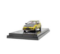 1/64 para Civic (EG6) Estilo JDM Rueda DE Malla Amarillo HJ641017FY Modelo De Fundición A Presión Juguetes Coche Regalos No Control Remoto Modelos