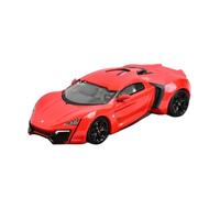 1:64 para El Modelo De Automóvil De Metal Fundido A Presión Lykan Supercar Un Clásico Súper Genial para Coleccionistas No Control Remoto Modelos(Red 2)