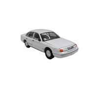 1 64 para Ford Crown Aloy Classic Simulation Simulation Souvenir Souvenir Boy Hobby Collection(Negro)