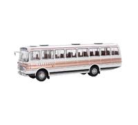 1:64 para JT663 Edición A Escala Autobús De Larga Distancia Modelo De Vehículo De Aleación Adornos Retro Clásicos