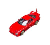 1:64 para Mazda RX-7 Fd3s A Spec Speed Miniatura Modelo Decoraciones(Red)
