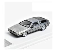 1 64 para MJ Que Regresa Al Futuro, Modelo De Coche Fundido A Presión, Exhibición Estática De Recuerdo para Adultos Clásicos No Control Remoto Modelos(2)