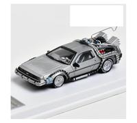 1 64 para MJ Que Regresa Al Futuro, Modelo De Coche Fundido A Presión, Exhibición Estática De Recuerdo para Adultos Clásicos No Control Remoto Modelos(3)