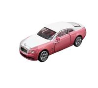 1:64 para Modelo De Coche Aleación Rosa con Puertas Que Se Abren por Completo Lindo Vehículo Un Regalo Sorpresa
