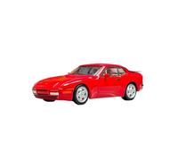 1:64 para Porsche 944 1986 Simulación De Coche Deportivo De Aleación Modelo De Coche Fundido A Presión Decoración De Colección De Fans