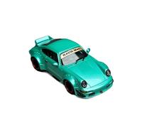 1:64 para Porsche 964 Widebody Diecast Car Model Collection Display Decoración del Hogar Miniaturas De Automoción