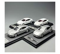 1:64 para Porsche Paname Vehículo En Miniatura Aleación Auto Deportivo Modelo De Carreras Colección Recuerdos Juego Modelo de Coche Hobby(GT Silver Sedan 1)