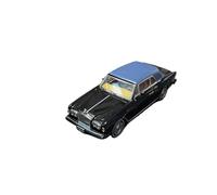 1/64 para Rolls-Royce Corniche IV 1993 Modelo De Aleación Edición Coleccionable con Techo Rígido(Black)