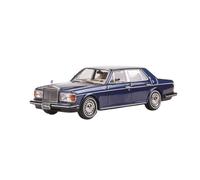 1 64 para Rolls-Royce Silver Spur III 1994 Coche Aleación Fundido A Presión Modelo Coche Colección Juguetes Adornos Regalo Modelo Coche No Control Remoto Modelos(Azul)