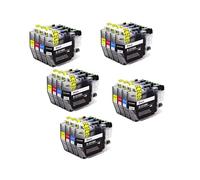 1~6set LC3211 3213 Ink Cartridge Compatible for B-rther DCP-J572DW J772DW 774 MFC-J491DW J497DW 890 895 Printer(LC3211 3213XL-5set)