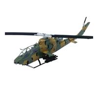 1:72 AH-1 Cobra Helicóptero artillado ABS Trumpeter 37096 Bombarderos | Helicópteros artillados Cobra, modelo de avión, acabado a mano pequeña sin pegamento 37096
