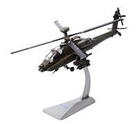 1 72 Apto para AH-64A Apache Helicóptero De Rescate Ejército Avión Combate Modelo Estático Juguete Militar Kit de Juego de Pasatiempo