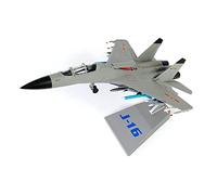 1 72 Apto para J-16 La Fuerza Aérea, Modelo Avión Combate Multiusos Aleación, J16 Juguete para Regalo Decoración Juego de Pasatiempos en Miniatura