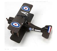 1 72 Apto para WWI SE 5a, Modelo De Avión Combate Hélice Biplano Militar Un Solo Asiento Aleación Fundida A Presión Kit de Juego de Pasatiempo