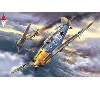 Messerschmitt Bf 109e-3 , WWII German Fighter 1:72 Plástico Modelo Kit Icm