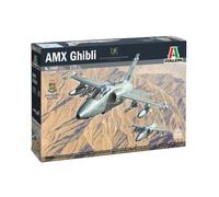 Italeri Modelo estático EMBRAER AMX Ghibli – Avión militar 1985 Escala 1/72