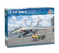 Italeri 1414S 1:72 F-14A Tomcat Recessed Line Panels, réplica Fiel Original, maquetas, Manualidades, Hobby, Pegar, Juego de construcción de plástico, Montaje