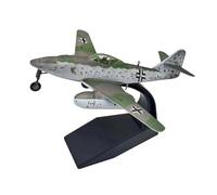1:72 Maqueta metálica de avión Combate Messerschmitt Me-262 Ideal para decoración Escritorio Juego de Pasatiempos en Miniatura