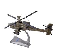 1:72 para el helicóptero artillado AH-64 para Fuerza Aérea EE. UU. Modelo avión aleación Apache Kit Juego pasatiempo