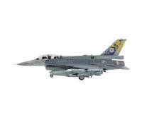 1:72 para HA38026 Fighter F-16D Modelo de aleación fundida a presión Colección para Adultos Decoraciones Creativas Juego de Pasatiempos en Miniatura